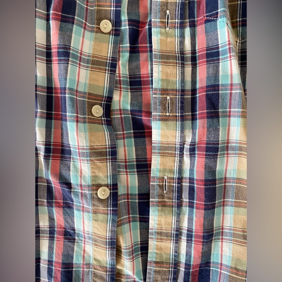 Gap Plaid Short Sleeve Button Down Shirt, Casual, Size Small - Picture 6 of 7
